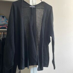 Black cardigan